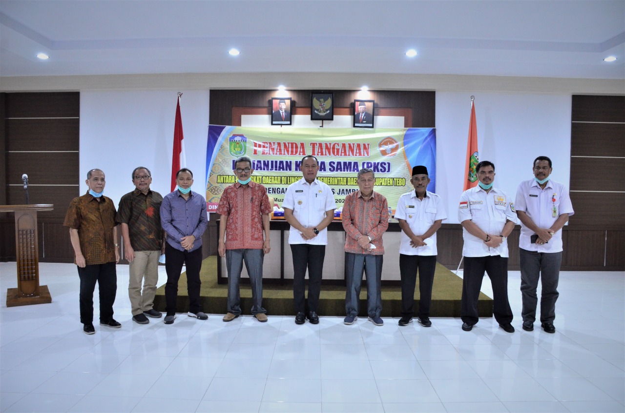 Pemkab Tebo Jalin Kerja Sama Berbagai Bidang Dengan UNJA