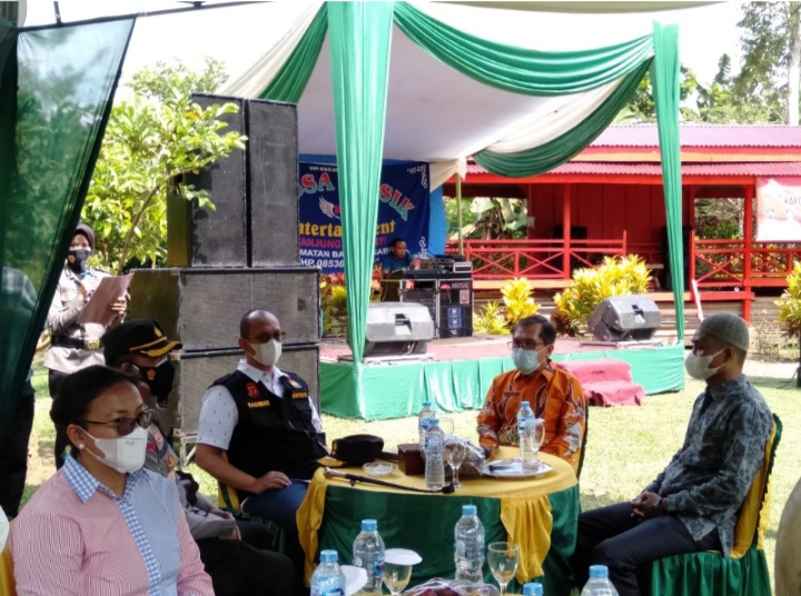 Rio Dusun Tanjung Menanti Sambut Kunjungan Kerja Kapolda Jambi