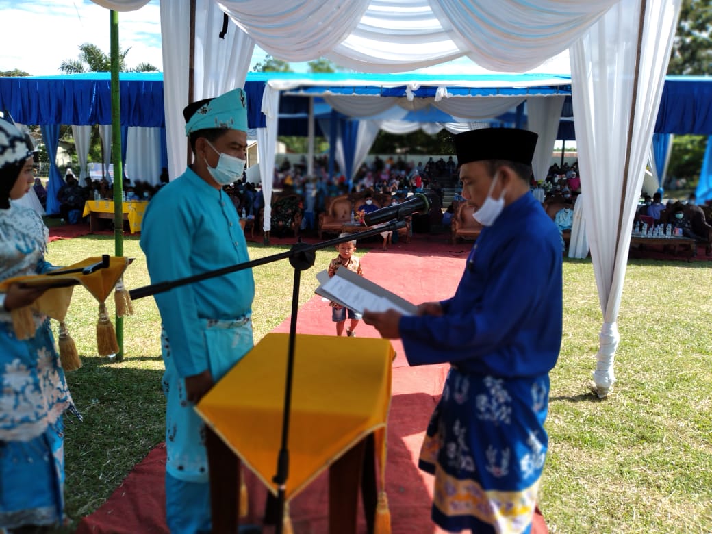 Rio Dusun Sirih Sekapur Resmi Dikukuhkan Secara Adat Dengan Sandang Gelar Rio Nuring Cirtih