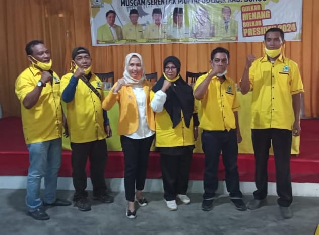 Hasil Muscam Serentak Partai Golkar ke-X Edi Kusmanto Terpilih Sebagai Ketua PK Kecamatan Bathin III