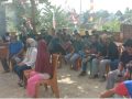 Warga Dusun Senamat Antusias Sambut Vaksinasi Covid-19 Dikantor Rio Dusun Senamat