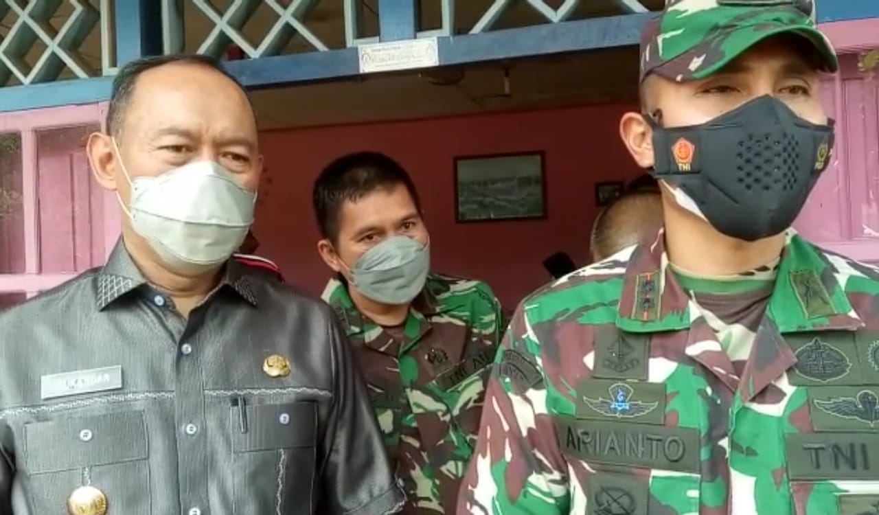 Sebelum Diterjunkan,150 Satgas TMMD ke-112 Diswab Terlebih Dahulu