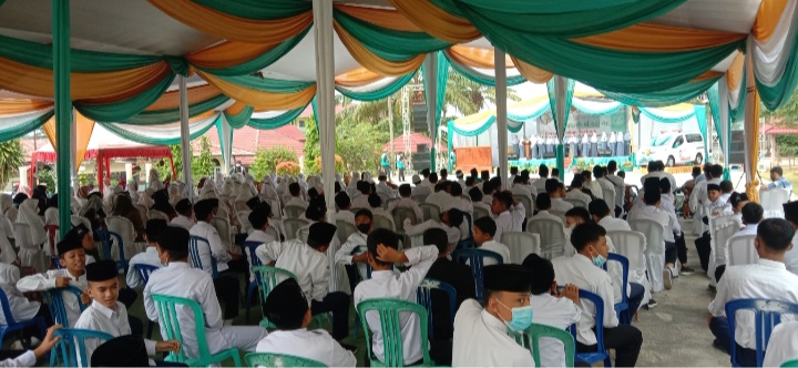 Picu Kerumunan Dalam Keadaan Zona Merah Ponpes Diniyyah Bungo Terancam Dikenakan Sanksi Pelanggaran Prokes