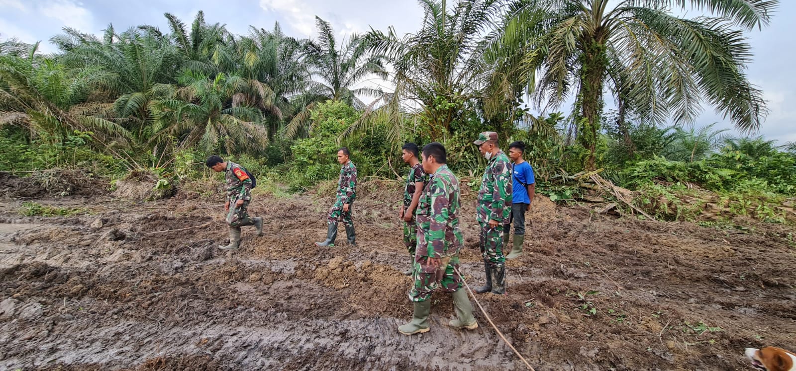 Buka Jalan Pintas,TMMD Kodim 0416 Bute Permudah Urusan Masyarakat
