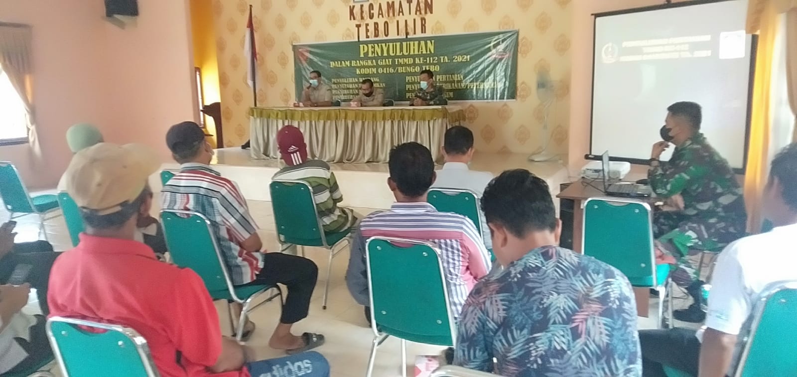 Satgas TMMD Bangkitkan Semangat Petani,Melalui Kegiatan Penyuluhan Pertanian