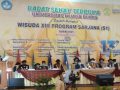 Sidang Senat Terbuka UMB Ke-XIII Berlansung Meriah Luluskan 258 Sarjana Terbaik