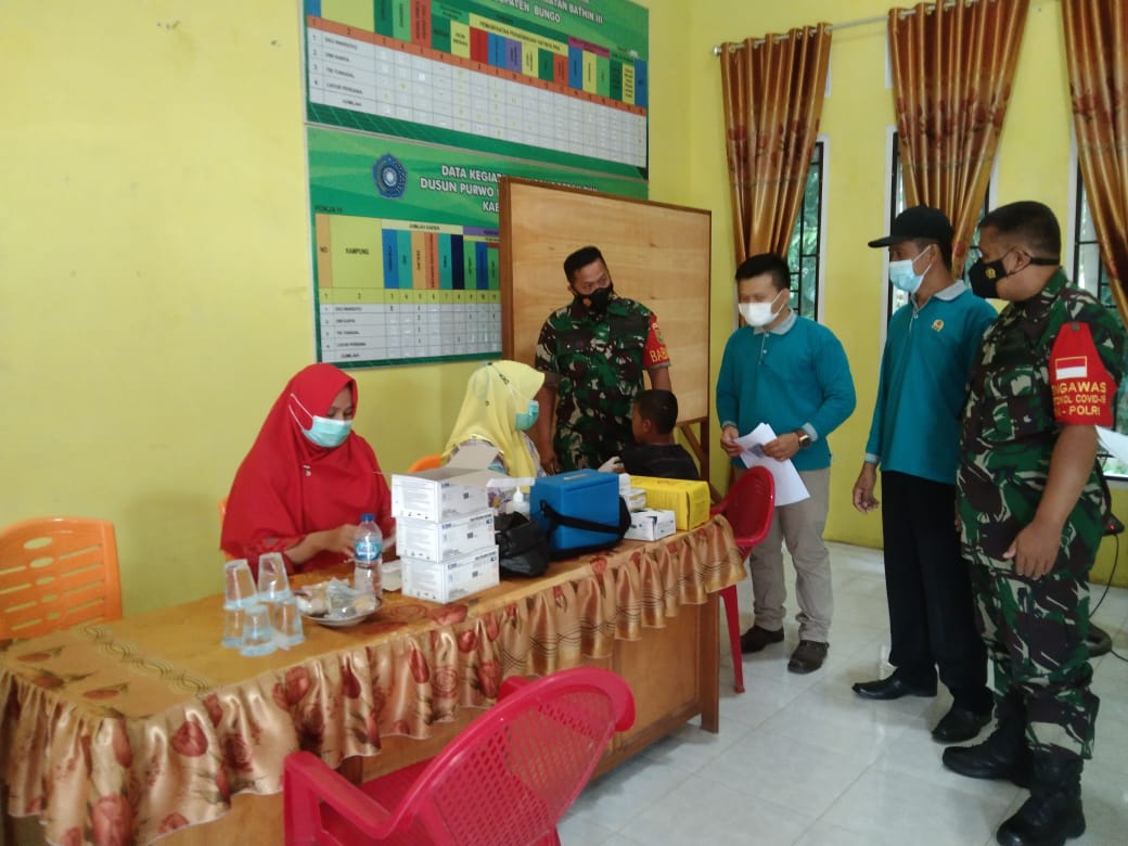 Wow Melebihi Target,Pemdus Purwo Bakti Kembali Gelar Vaksinasi Massal Hingga Habiskan 202 Dosis