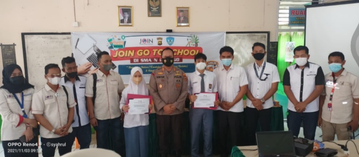 Gandeng Polres Bungo,JOIN Gelar Penyuluhan Narkoba dan Pelatihan Jurnalistik