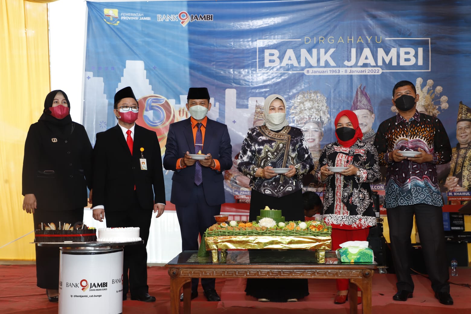 Peringatan HUT Ke-59 Bank 9 Jambi Cabang Bungo Berjalan Dengan Sukses dan Lancar