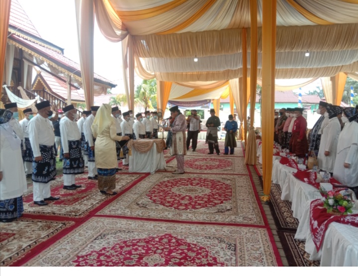 Bupati Bungo H.Mashuri SP.ME Hadiri Pelantikan dan Pengukuhan LAM Kabupaten Bungo