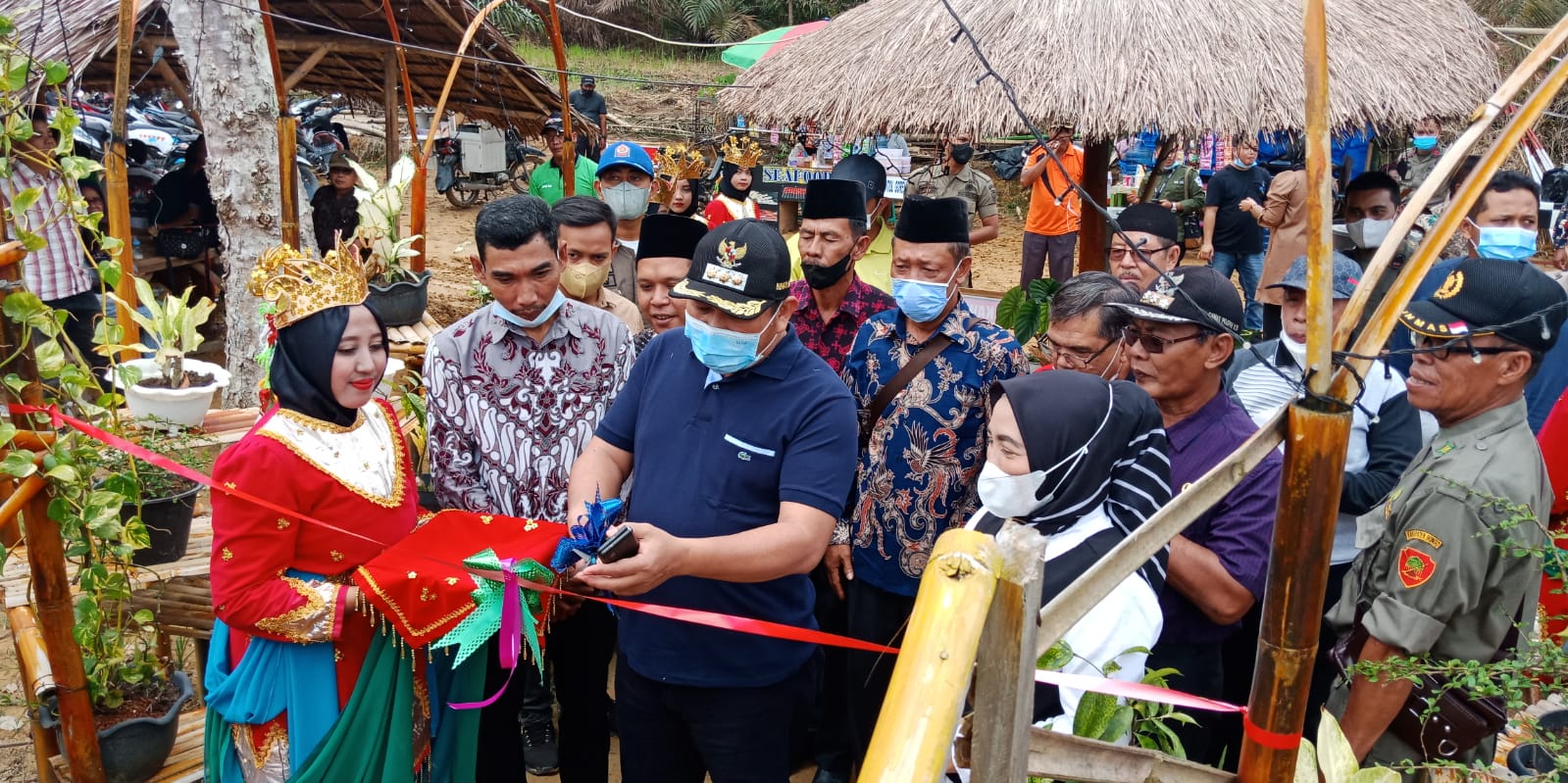 Bupati Bungo Resmikan Destinasi Wisata Green Aquatic Park