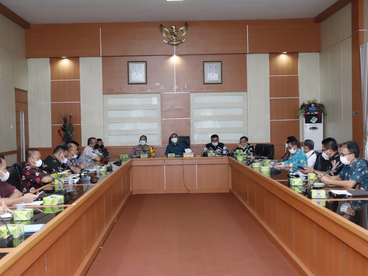 Pemkab Bungo Gelar Rapat Ketersediaan Komoditi dan Lonjakan Harga Pangan Pada Bulan Ramadhan dan Idul Fitri