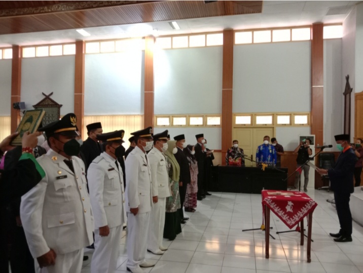 Pejabat Eselon III Resmi Dilantik,Ini Harapan Wakil Bupati Bungo