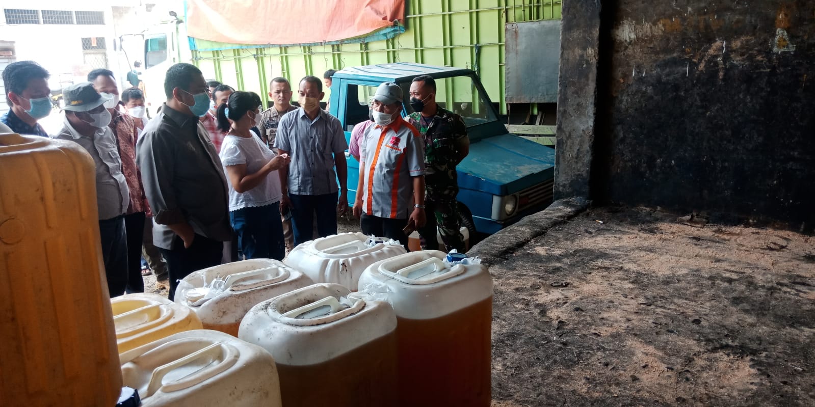 Pastikan Stok Sembako Cukup,Bupati Bungo Bersama Unsur Forkopimda Sidak Gudang Sembako