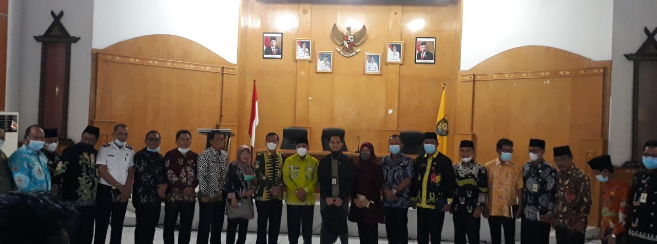 Bupati Bungo Diwakilkan Oleh Asisten III Setda Bungo Hadiri Acara Silahturahmi dan Pamitan Tim BPK RI Perwakilan Jambi