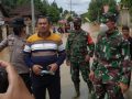 Bupati Bungo H.Mashuri Tinjau Lokasi banjir Di kecamatan Tanah sepenggal