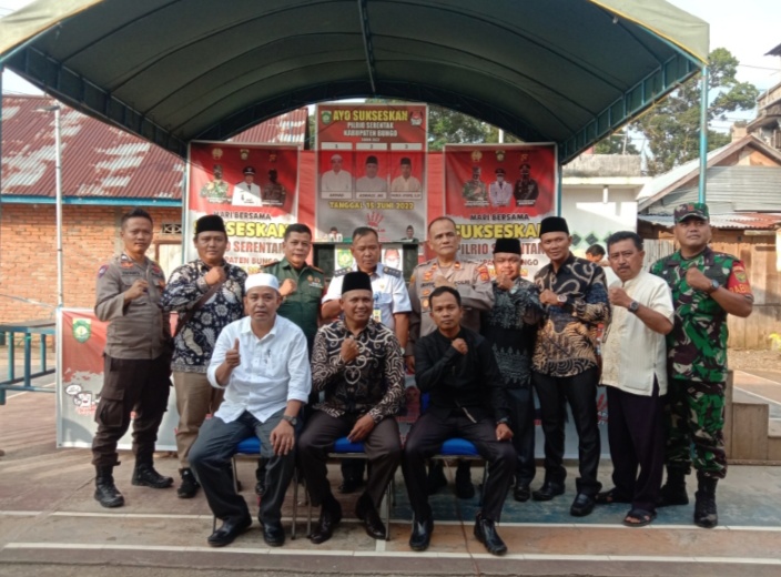 Penyampaian Visi&Misi Tiga Calon Rio Dusun Senamat Berjalan Dengan Lancar