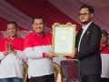 Pecahkan Rekor MURI,Bendera Merah-Putih Sepanjang 2.500 Meter Melintasi Kota Muara Bungo