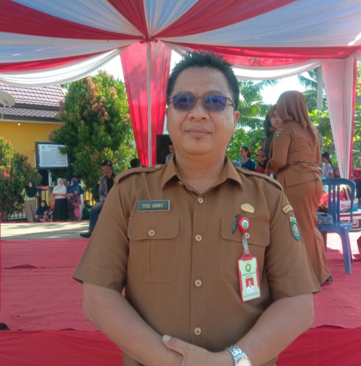 Hadiri Pelantikan Rio Terpilih Dikecamatan Bathin II Pelayang Kadis PMD:Seluruh Pelantikan Berjalan Lancar