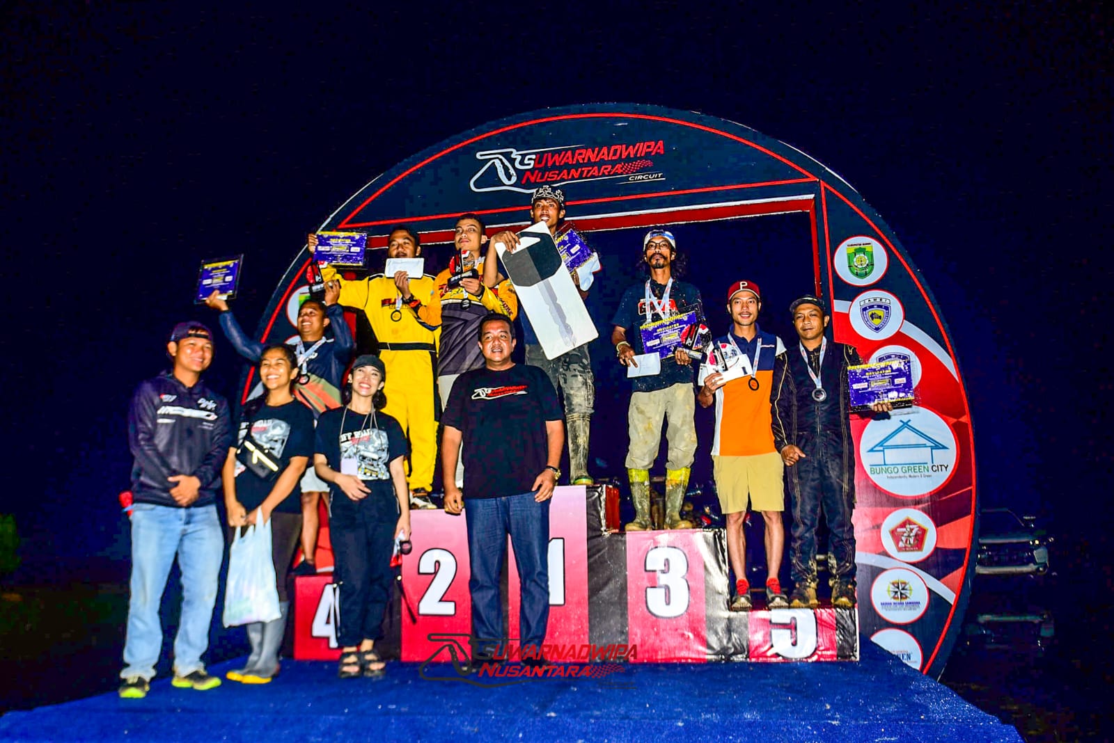 Pulang Bawa Piala,Kejurnas Adventure Off-road  Diswarnadwipa Nusantara Cirkuit Berjalan Dengan sukses