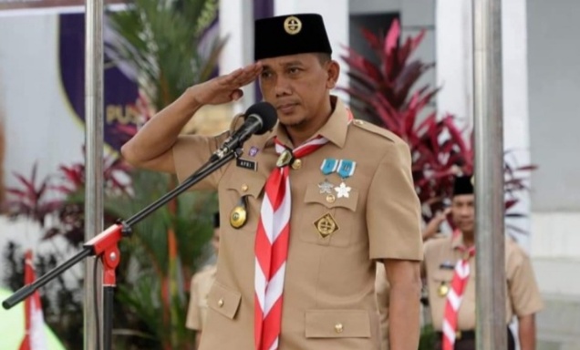 Menjadi Pembina Upacara HUT Bungo ke 61,Ini Pesan Wabub Bungo