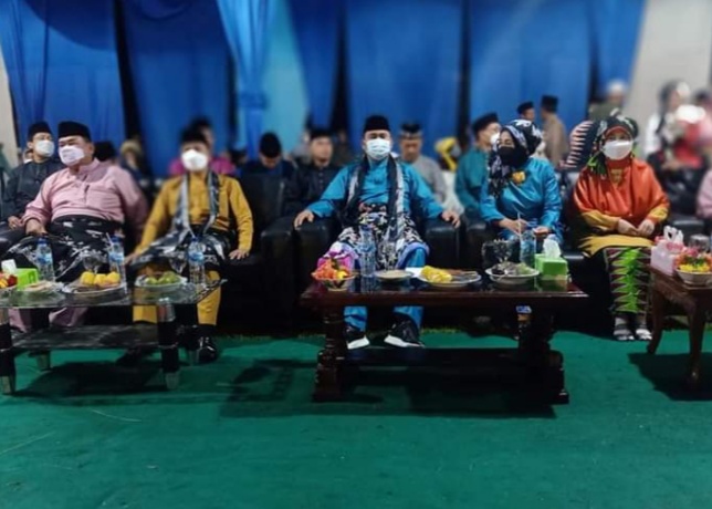 H.Mashuri SP.ME Didampingi Wabub Bungo Hadiri Pembukaan MTQ ke VII Kecamatan Jujuhan Ilir