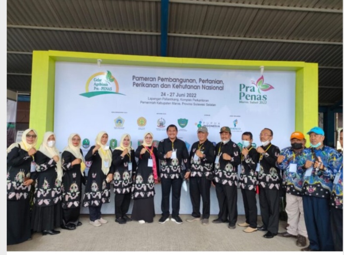 Bupati Bungo Bersama Dinas TPH-Bun Hadiri Pra-Penas Dikabupaten Maros Sulawesi Selatan