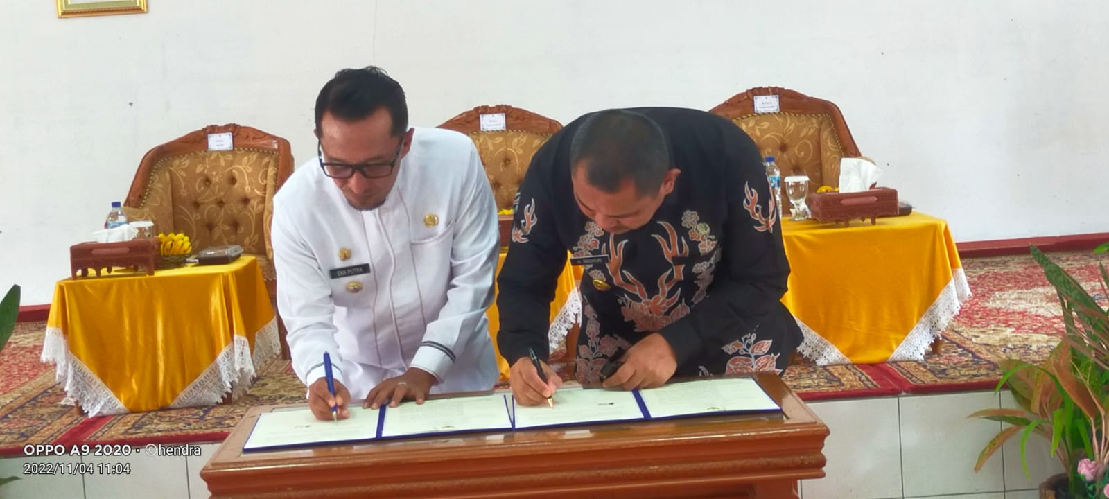 Jalin Kerjasama,Pemkab Bungo Tandatangani Kesepakatan Bersama Kabupaten Tanah Datar