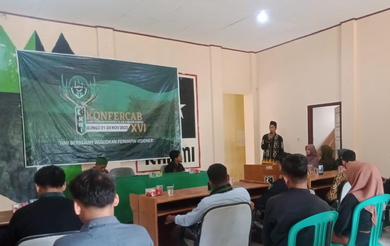 Pembukaan Konfercab HMI Cabang Bungo Berjalan Sukses