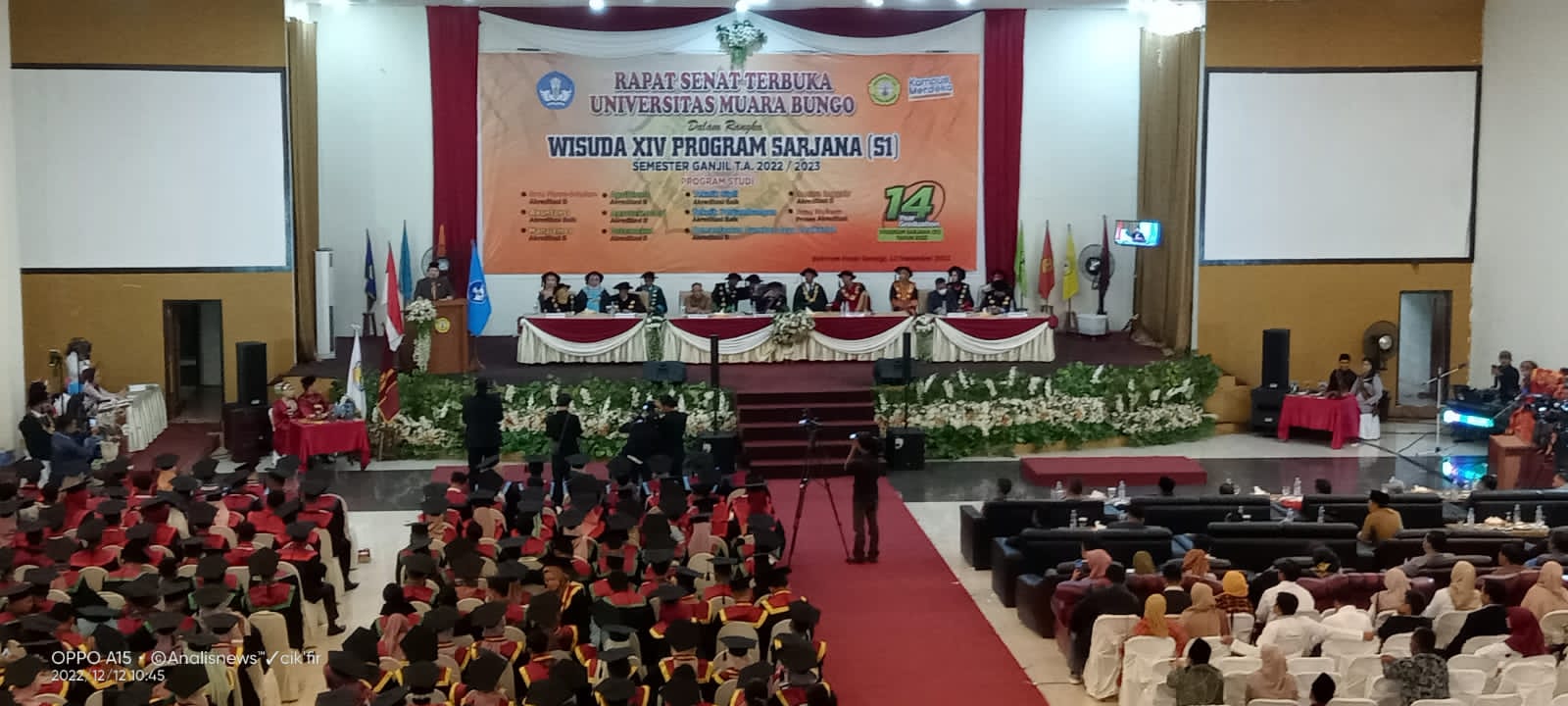 Sebanyak 253 Wisudawan/i Kampus UMB Resmi Sandang Sarjana Strata 1,Ini Harapan Rektor
