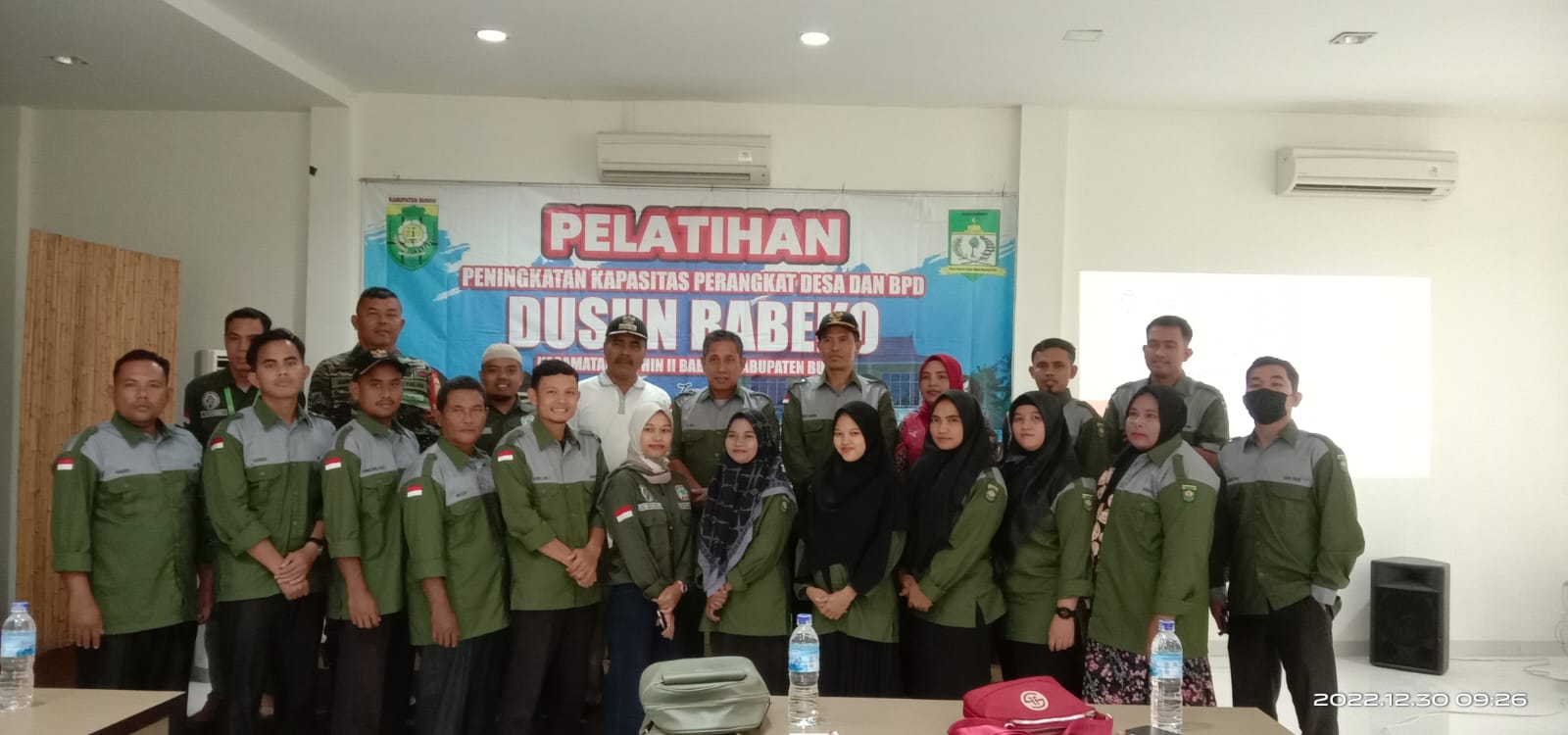 Pelatihan Peningkatan Kapasitas Perangkat Desa dan BPD Dusun Babeko Berjalan Sukses dan Lancar