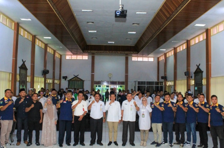 Susun Program Kerja,Pengurus Karang Taruna Bungo Gelar Rakerda Sekaligus Buka Seminar UMKM