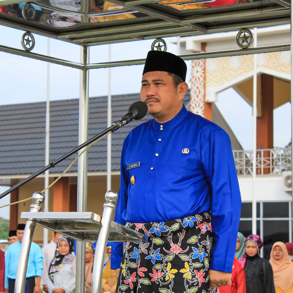 Pimpin Upacara peringatan HAB Ke-77 Ini Pesan Bupati Bungo