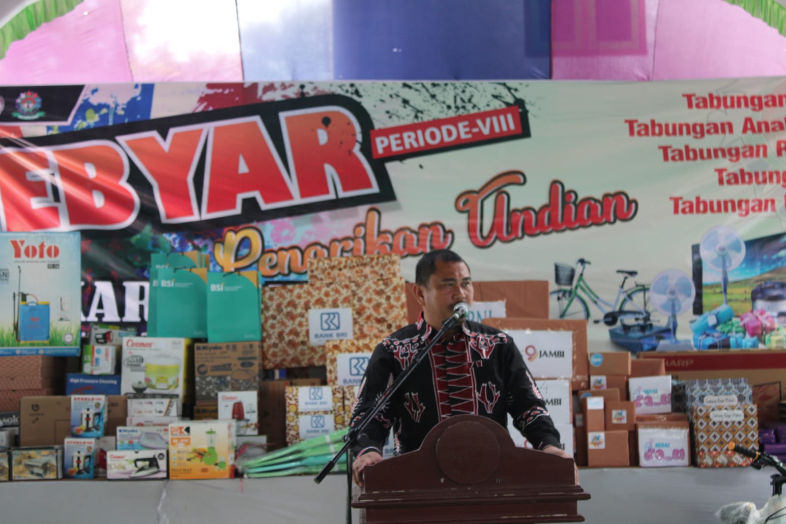 Bupati Bungo Hadiri RAT Buku Tahun 2022 KUD Karya Mukti Kecamatan Pelepat Ilir