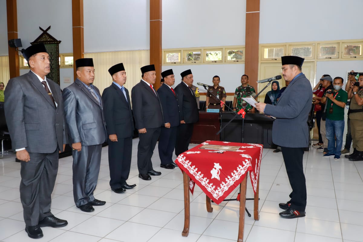 Delapan Pejabat Eselon II Resmi Dilantik Oleh Bupati Bungo Ini Daftar Nama-namanya
