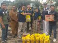 Sebagai Bentuk Aksi Sosial,Karang Taruna Bungo Salurkan Bantuan Kepada Korban Kebakaran di Lorong Karya Bhakti dan Dusun Pulau Pekan