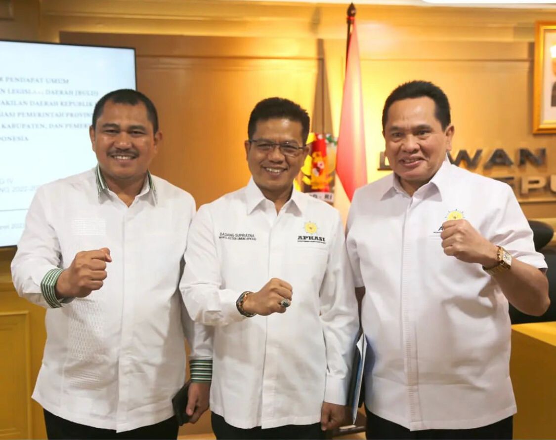Bupati Bungo Hadiri Rapat Apkasi Bersama DPD RI