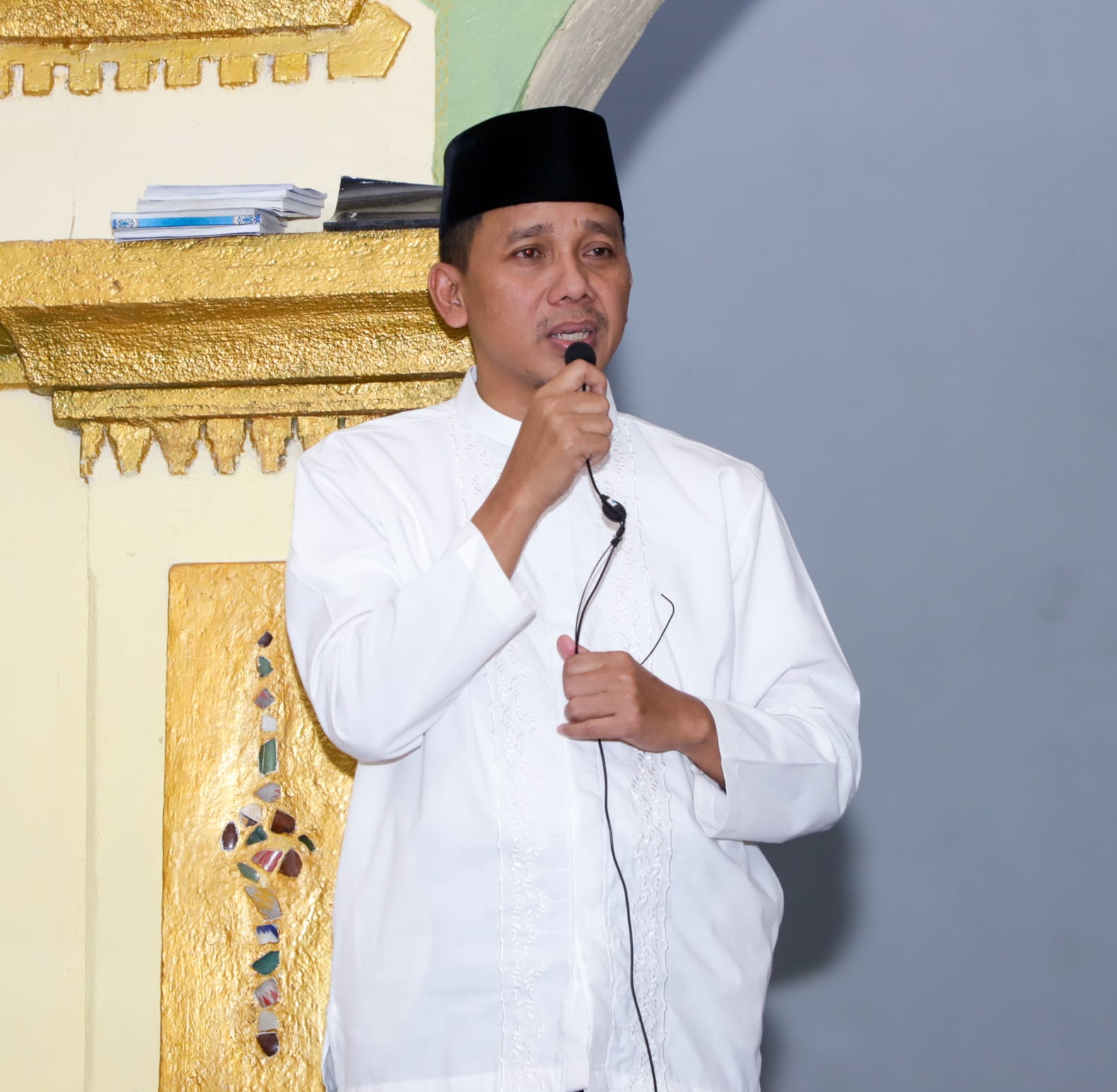Wabub Apri Bersama Tim Safari Ramadhan Dimasjid Baiturrahman Dusun Panjang
