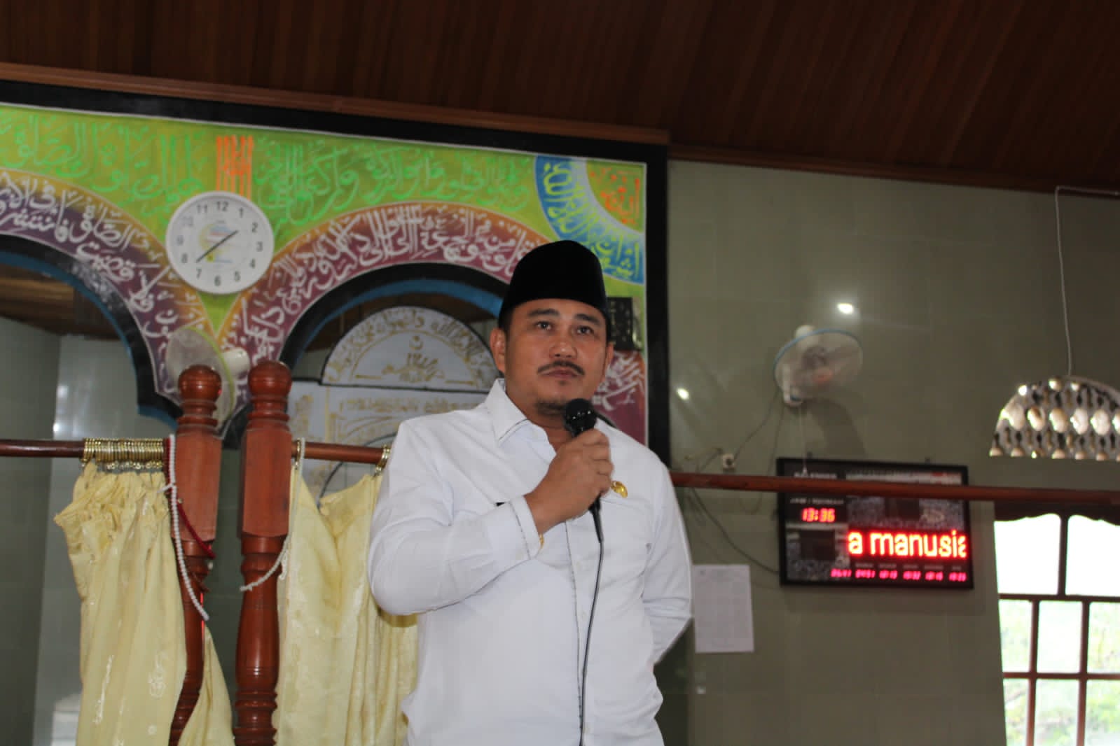 Bupati Bungo Beserta Rombongan Hadiri “Sedekah Kubur”Tradisi Masyarakat Rantau Ikil