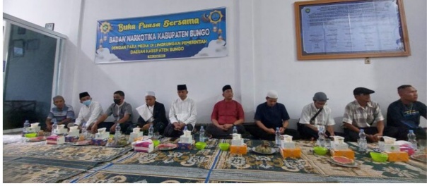 BNK Bungo Gelar Buka Puasa Bersama Insan Pers Bungo