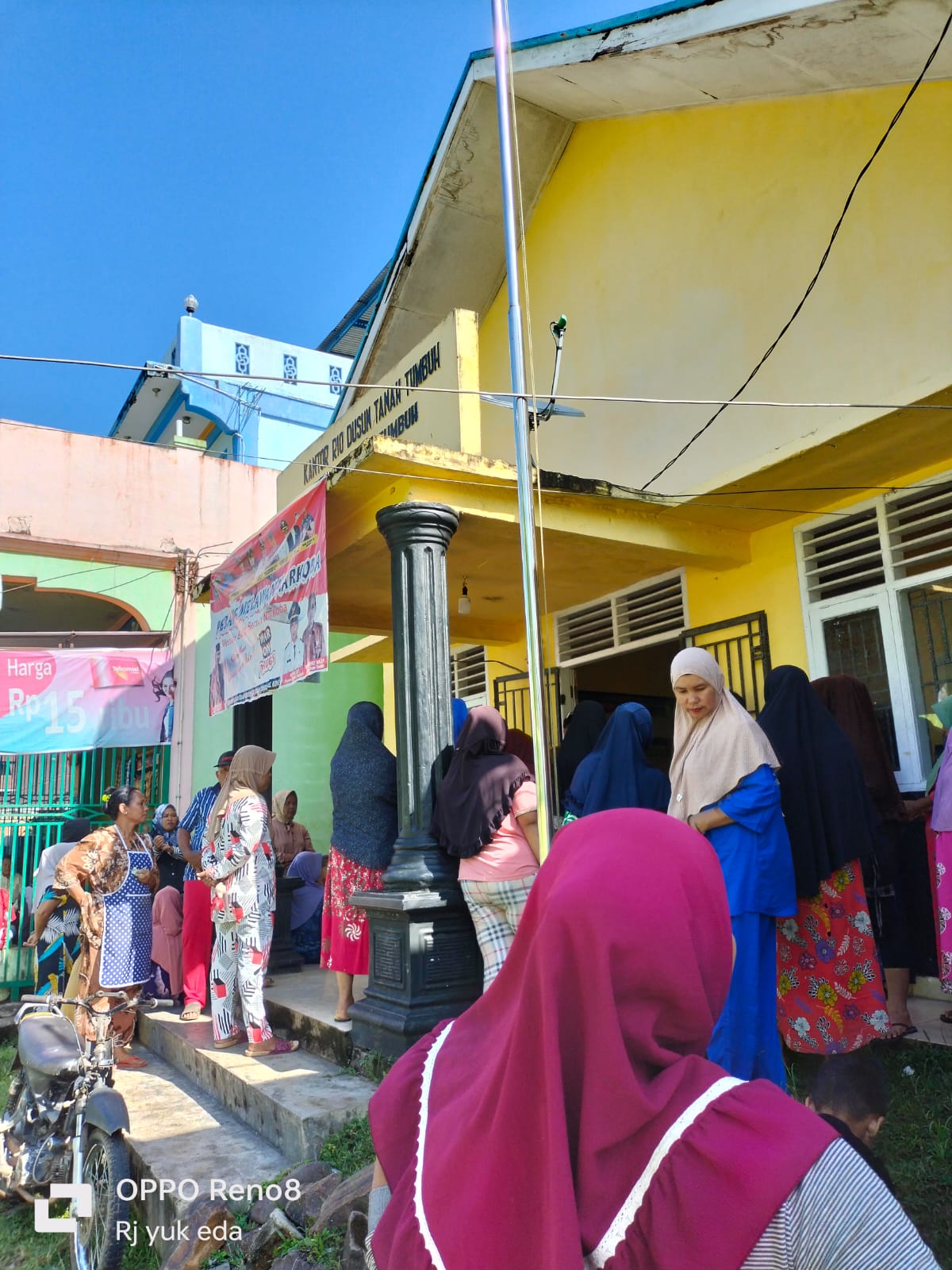 Pemdus Tanah Tumbuh Sukses Salurkan BLT-DD Tahap Pertama Kepada Penerima Manfaaat BLT-DD