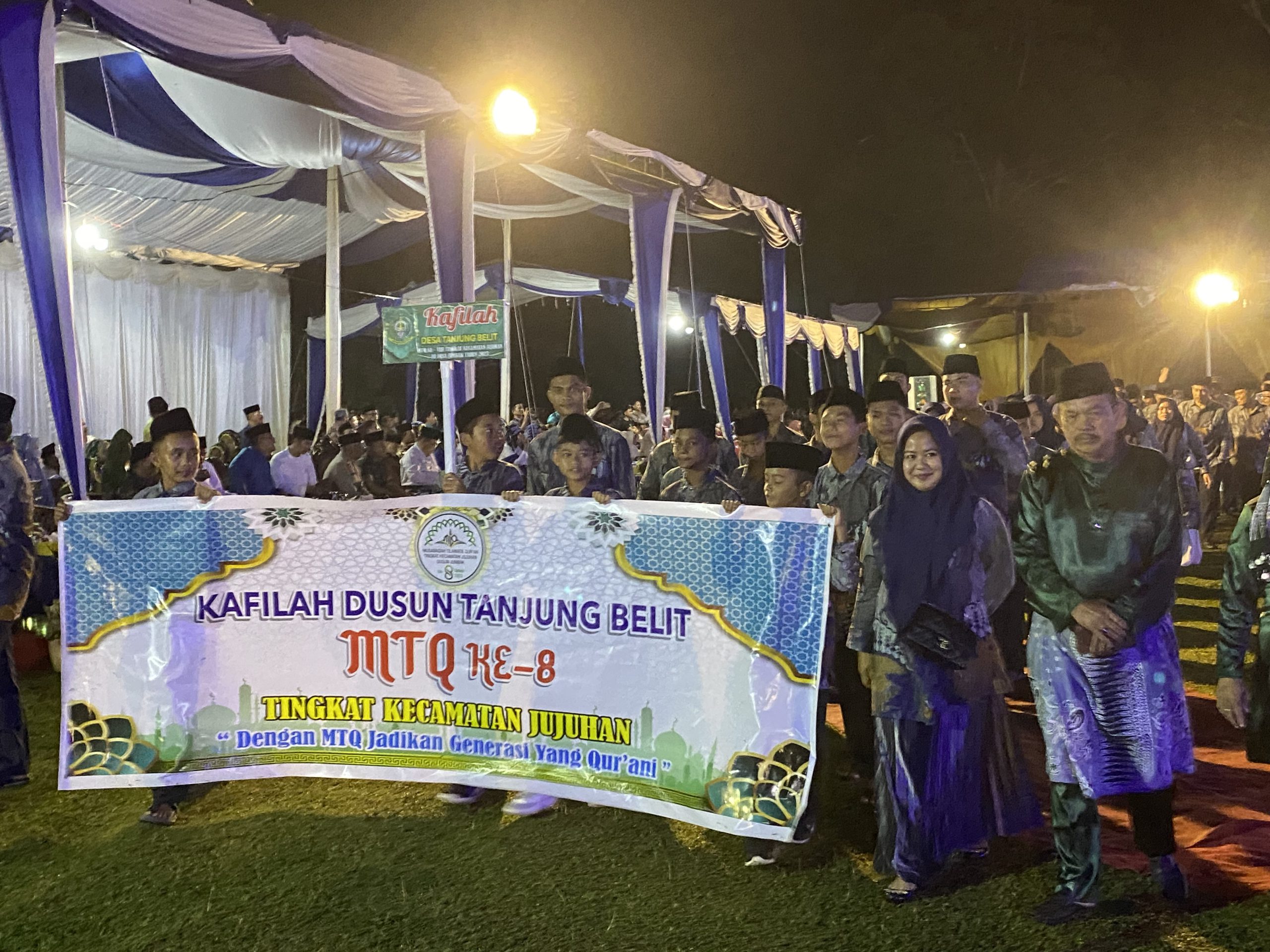 Sukseskan MTQ Tingkat Kecamatan Jujuhan,Kafilah Dusun Tanjung Belit Optimis Raih Juara Umum Pada Perhelatan MTQ