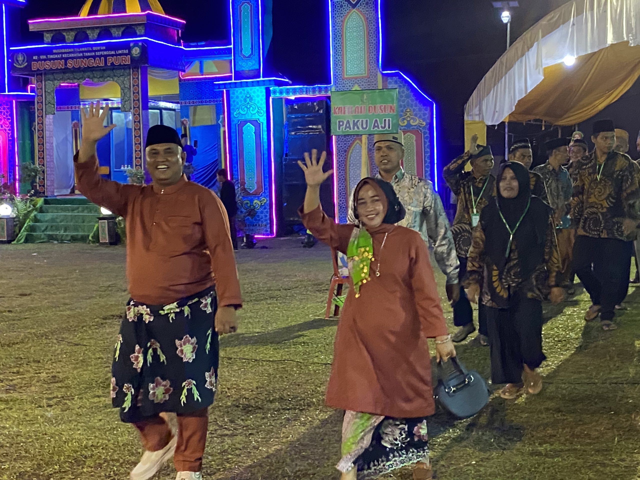 Pembukaan MTQ Tingkat Kecamatan TASEPLIN Berlangsung Sukses,Dusun Paku Aji Optimis Targetkan Juara Umum Pada Perhelatan MTQ