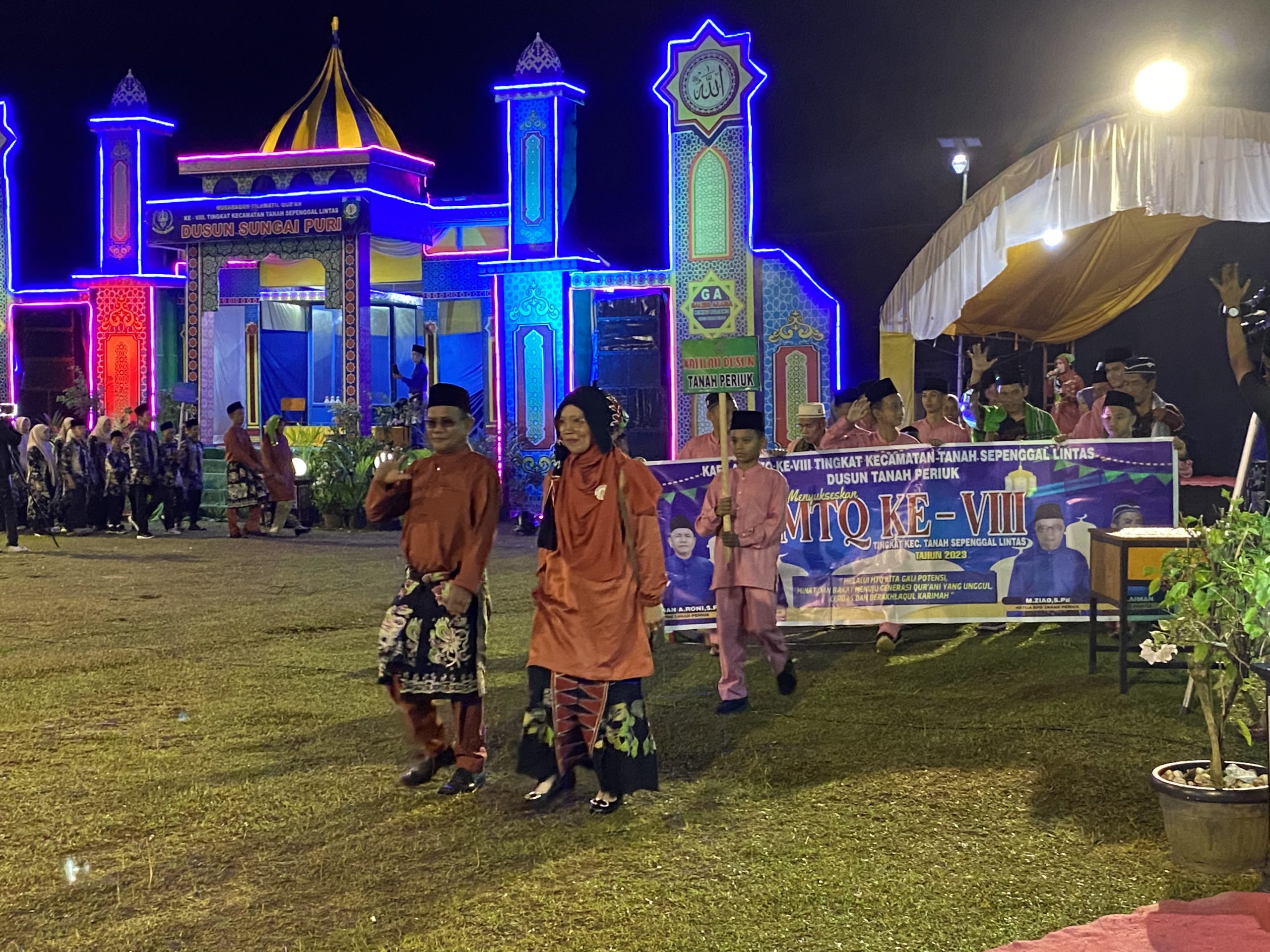 Meriahkan MTQ Tingkat Kecamatan TASEPLIN,Dusun Tanah Priuk Optimis Pertahankan Juara Umum Pada Perhelatan MTQ