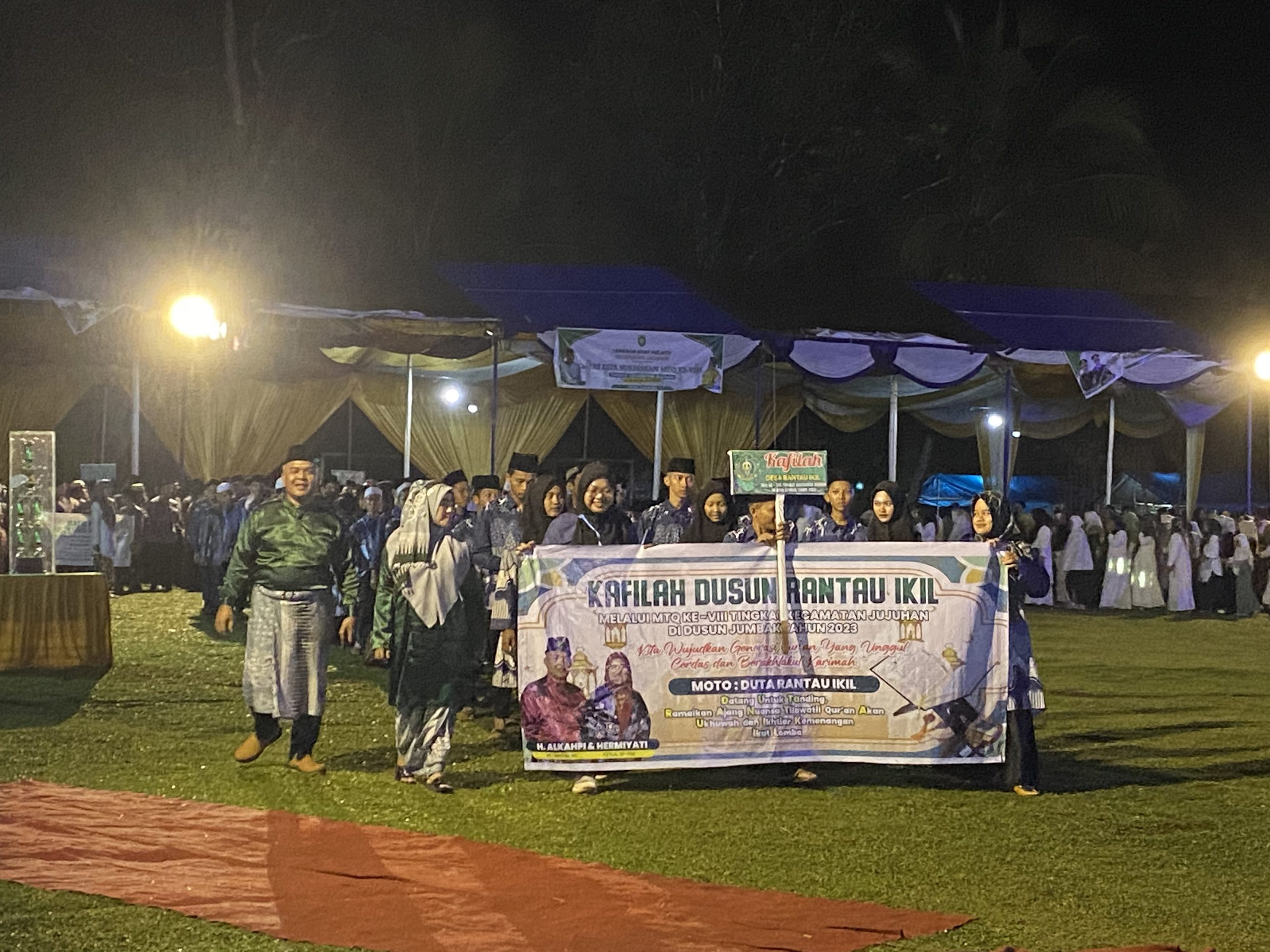 Sukseskan MTQ Tingkat Kecamatan Jujuhan,Dusun Rantau Ikil Optimis Sabet Juara Umum Pada Perhelatan MTQ