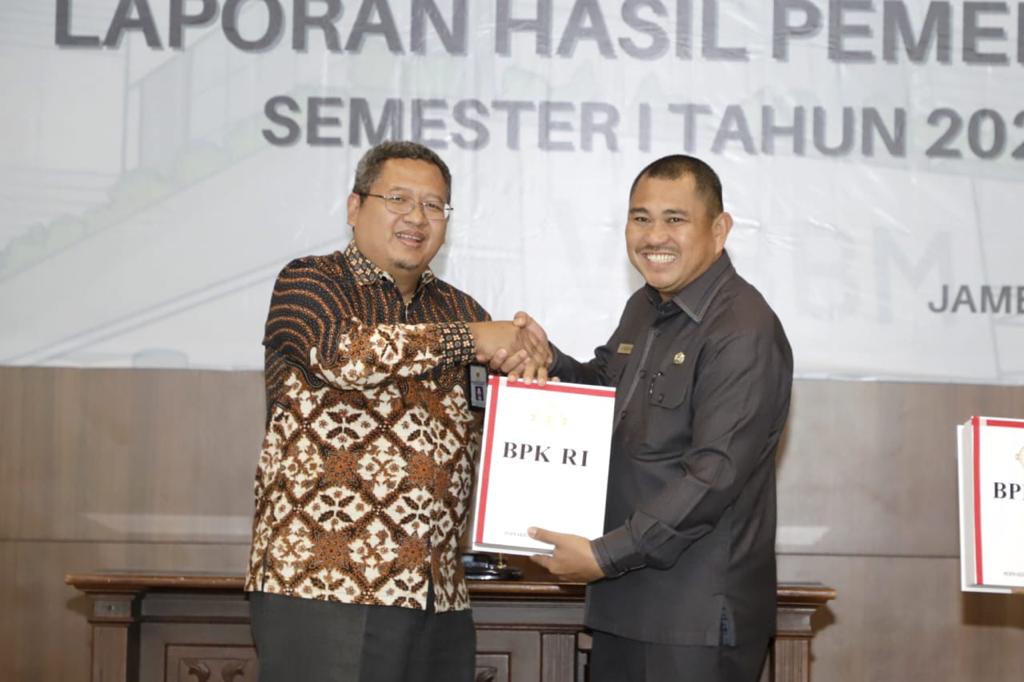 Pemkab Bungo Raih WTP Ke 4 Kalinya Dari BPK RI