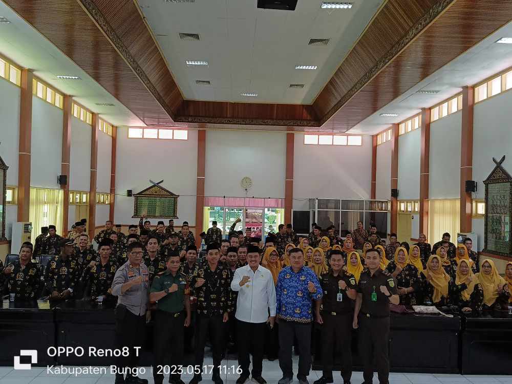Bupati Bungo Hadiri Silahturahmi Akbar dan Halal Bihalal PABDSI Se-Kabupaten Bungo