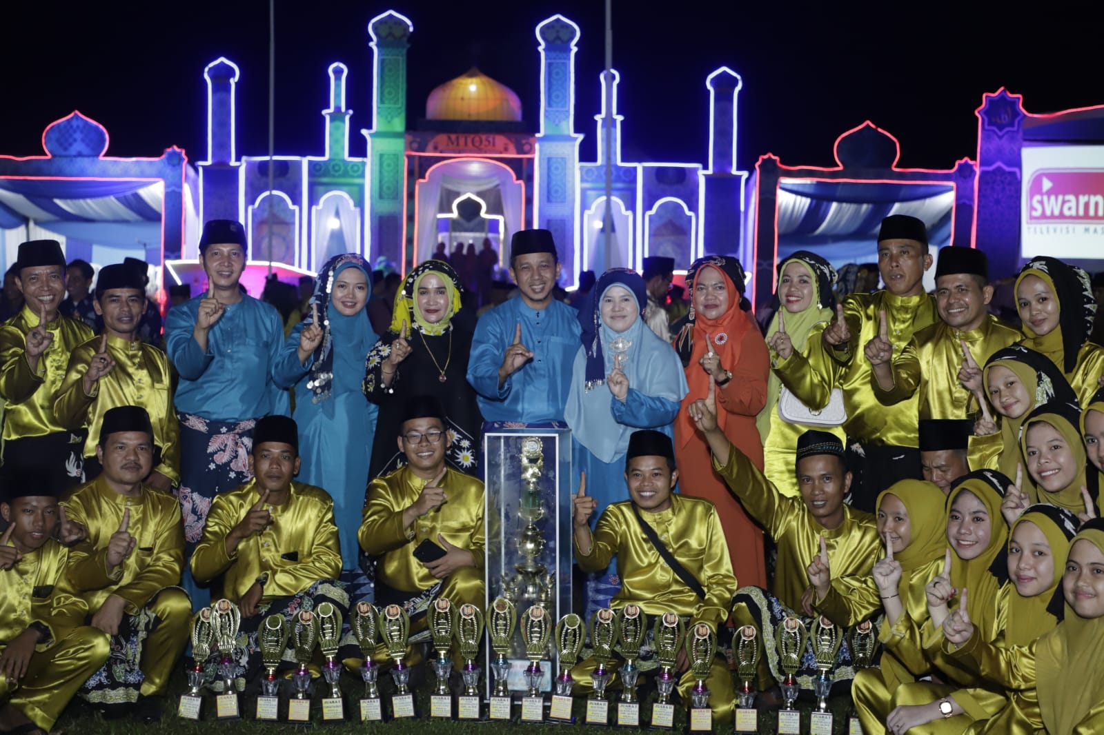 Prestasi Membanggakan,Kecamatan Jujuhan Berhasil Raih Juara Umum Pada Perhelatan MTQ Tingkat Kabupaten Bungo