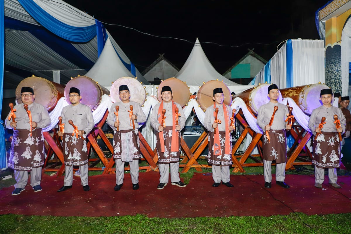 MTQ Tingkat Kabupaten Bungo Ke-51 Resmi dibuka Oleh Bupati Bungo H.Mashuri SP.ME di Dusun Tanah Tumbuh