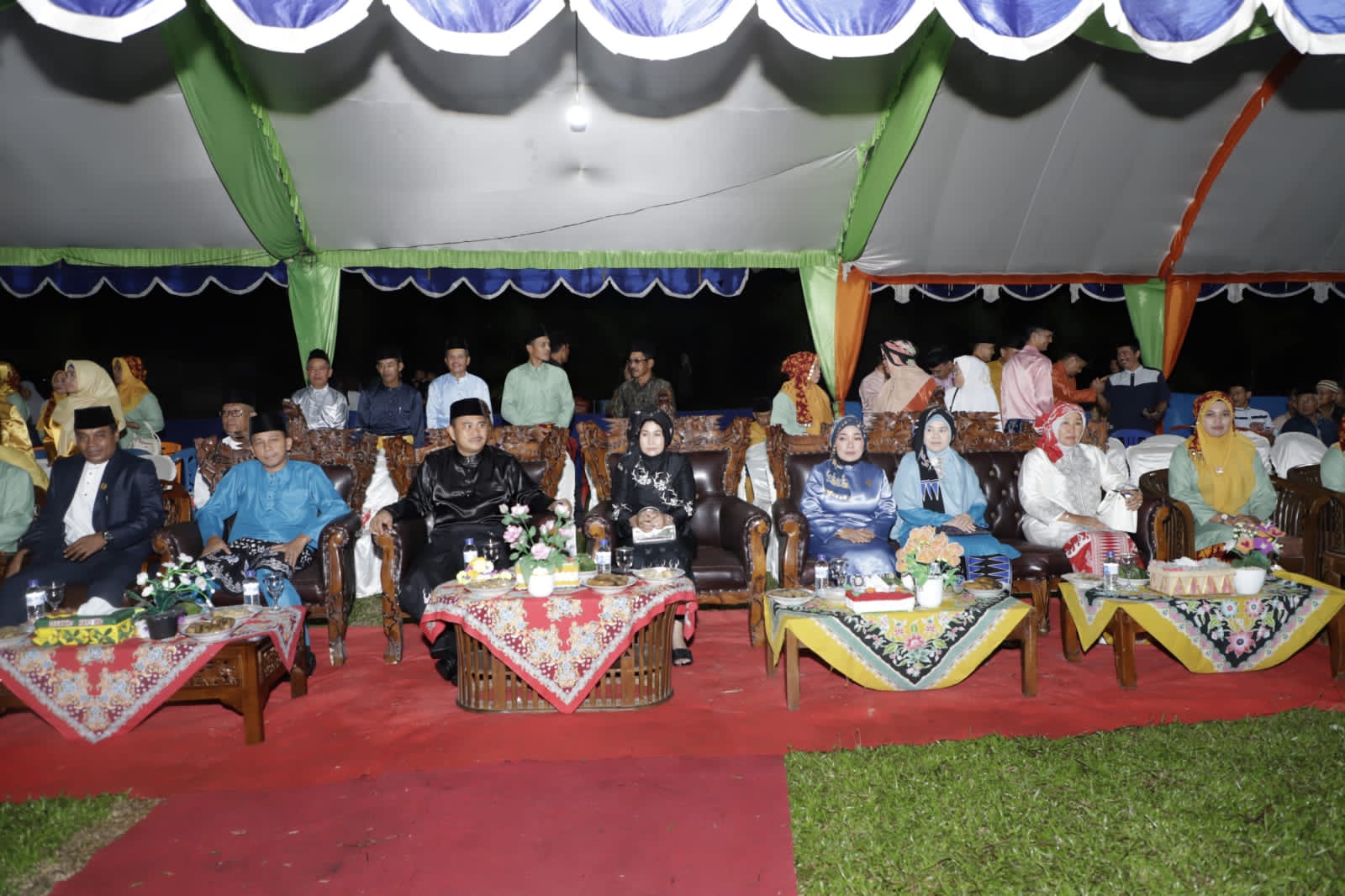 Ketua DPRD Bungo Hadiri MTQ Tingkat Kecamatan Pelepat Ilir Ke-VIII di Dusun Karya Harapan Mukti